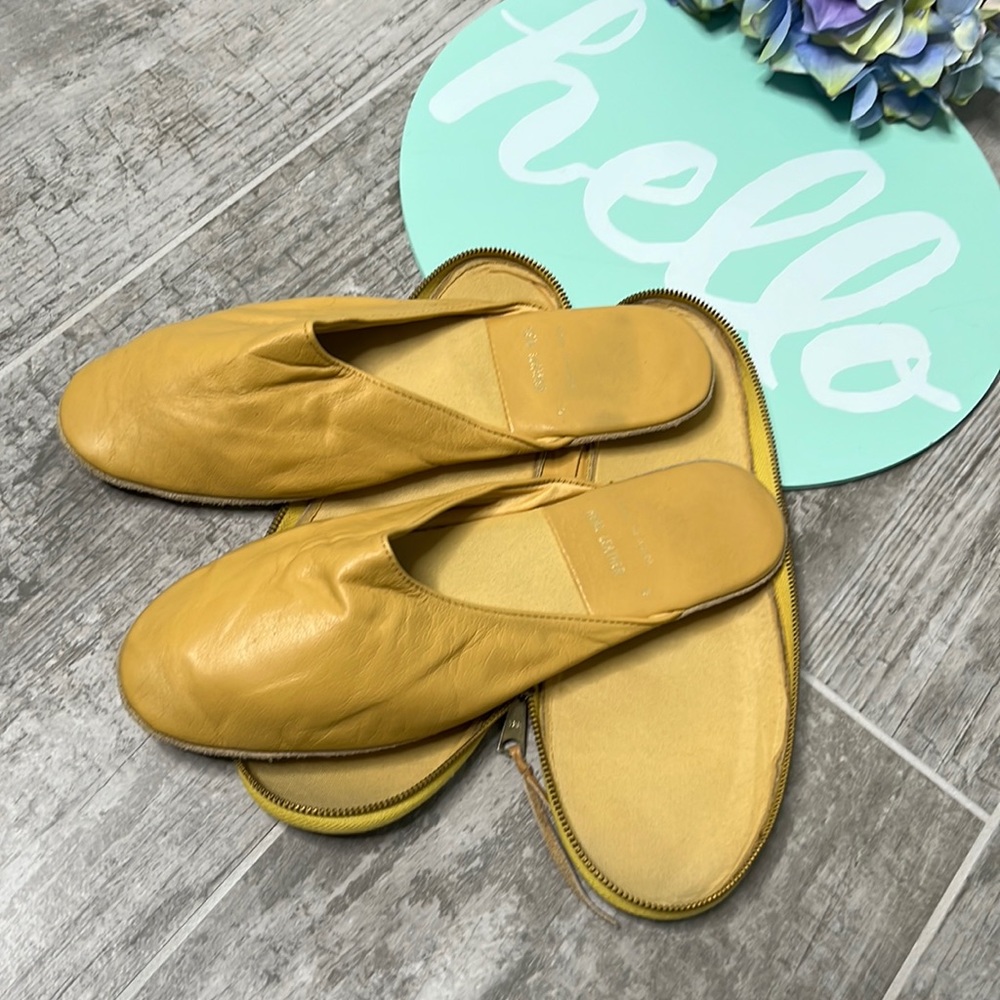 Genuine Leather Slippers From Korea
